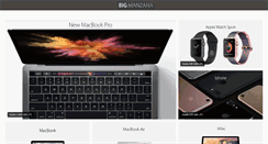 Desktop Screenshot of bigmanzana.com